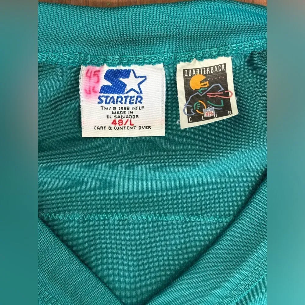 VINTAGE STARTER DAN MARINO MIAMI DOLPHINS Men‎ Football Jersey 1995 NFL 48 Large